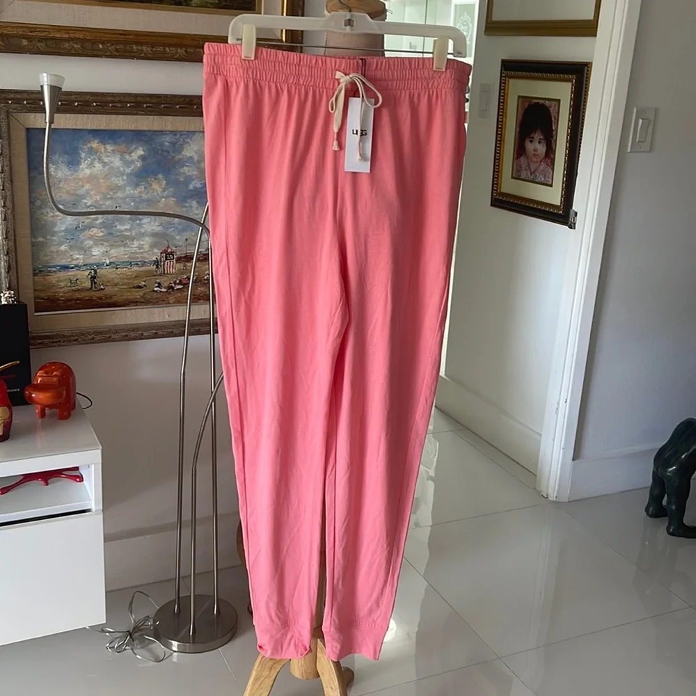 UGG Peachy Orange & Cream Loungewear/Slerpwear/PJ Pants